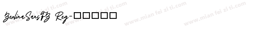 BerlinaSansFB Reg字体转换